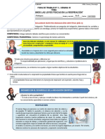 "Descubrimos Las Leyes Físicas en La Respiración": Sesión: Desarrollamos Nuestra Indagación Científica (Día 3)