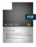 Munisc 2011: General Assembly