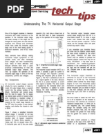 Understanding The TV Horizontal Output Stage: Key Components