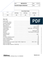 6M16G275/5 Powerkit Engine Datasheet: Ratings