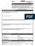 Notes Regarding This Form: Purchasing Office