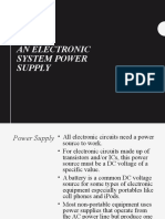 An Electronic System Power Supply