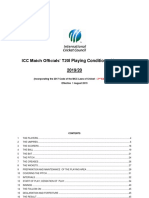 ICC Men's T20 Playing Conditions 2019-2020 Almanac Final 240120 PDF