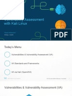 Vulnerability Assessment With Kali Linux