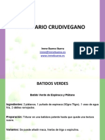 Recetario Crudivegano