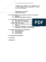 Tema 2 Las Capacidades Como Objetivos de La Educacion