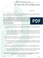 Sub-Spec 027 - DP Master DS, MT and High Torque PAC: Visual Inspection