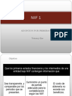 Niif 1 Adopcion Promera Vez