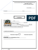 Historia Clinica Udabol Dra Nila