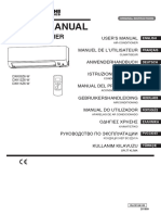 User'S Manual: Air-Conditioner