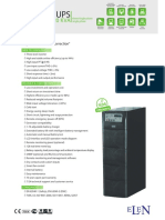 BB Series UPS: "Three Level Inverter" "Digital Power Factor Correction"