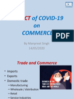 IMPACT of COVID-19