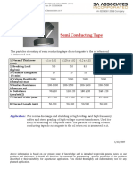 Semi Conducting Tape: Application