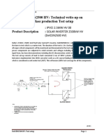 DelCEN2500 HV Test Setup