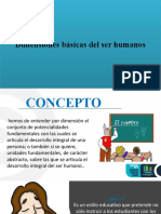 Dimenciones Básicas Del Ser Humano