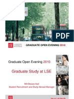 Graduate Study at LSE