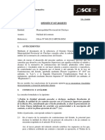 OPINIÓN OSCE 017-13 - PRE - MUN PROV CHICLAYO - Nulidad Del Contrato (Nueva Versión MPC)