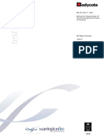 BS 476: Part 7: 1997 Method For Classification of The Surface Spread of Flame of Products