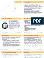 Multitasking - Foreground/Background Processing - Task Control Block (TCB) Model - Simplicity