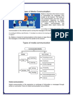 Types of Media Communication-FILE