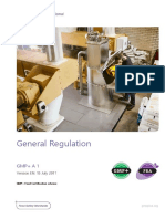 General Regulation: GMP+ A 1