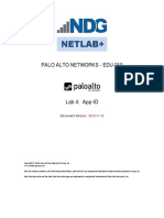 Palo Alto Networks - Edu-210: Document Version