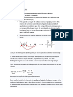 Reações de Adição