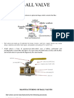 Ball Valve: A Ball Valve Is A Device in Spherical Shape Which Controls The Flow