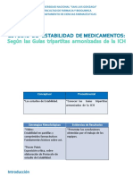 Estudio de Estabilidad de Medicamentos