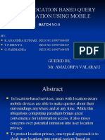 Ja 6022. Mobile Implementation of Location Based Queries With Ensured P