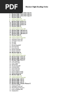 Blackest Night Reading Order