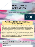 Episiotomy & Laceration: Divina Gracia Vibal Cielo Bsm-1