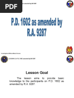 PD 1602 As Amended by Ra 9287