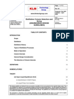 ENGINEERING DESIGN GUIDELINE - Distillation - Column - Rev05