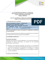 Formato Guia de Actividades y Rúbrica de Evaluación - Tarea 1 - Origen y Reconocimiento de Los Insectos