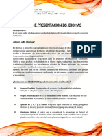 Carta de Presentación Ingles