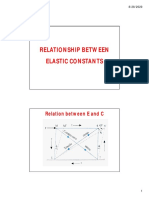 Relation Between Elastic Constants