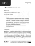 Physiotherapy and Mental Health: Michel Probst