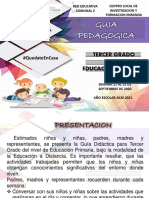 Guia Pedagogica para Tercer Grado 2020 2021 PDF