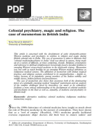 Colonial Psychiatry, Magic and Religion The Case of Mesmerism in British India PDF