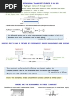 Analysis of Hydrogen Transport Through Metals