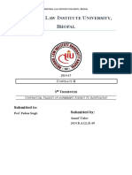 N L I U, B: Ational AW Nstitute Niversity Hopal