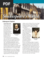 Shakespeare's World Shakespeare's World