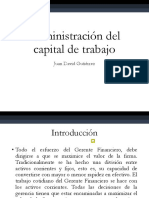 Administracion Del Capital de Trabajo