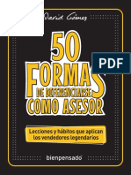 Ebook - 50 FORMAS DE DIFERENCIARSE COMO ASESOR Carta PDF