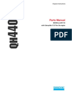 Parts Manual: QH440-en-201112 With Caterpillar C13 Tier 3b Engine