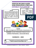 Silabo Ed - Inicial Iii - Prof Alex