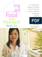 Cooking Korean Food With Maangchi Cookbook Books 1 and 2