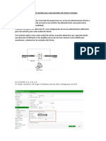 Interfaz de Gestión para Cada Miembro Del Cluster Fortigate