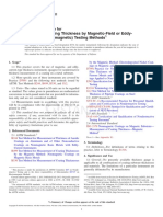 Measuring Coating Thickness by Magnetic-Field or Eddy-Current (Electromagnetic) Testing Methods